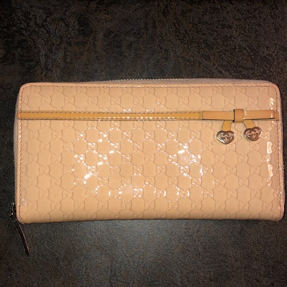 Gucci Guccisima long zipper wallet